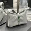 2023 Topkwaliteit Kwaliteit Nylon Damestas Luxe Merk Grijs Zwart Zachte Textuur Waterdichte Rits Een Schouder Crossbody Tas Eenvoudige Persoonlijkheid Casual Mode