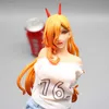 Anime manga 20 cm man łańcuchowa figurka moc anime figurka hentai ubrania wyjmowane łańcuch łańcuchowy figurka pvc statua modelowy prezent zabawki L230717