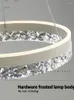 Pendant Lamps Bedroom Chandelier Minimalist Light Luxury Simple Room Study Ring Design Sense Postmodern Master Lamp