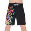 Мужские шорты SOTF Color Tiger Print Print Dreshats Fitnes