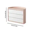 Storage Boxes Makeup Desk Organizer Exquisite Workmanship 360-Degree Rotating Box Bathroom Countertop Desktop Beauty