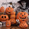 Inne imprezy świąteczne Halloween Jack-O-Lantern Pumpkin LED Lampa C 220823