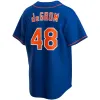 Top1 Custom S-4xl Pete Alonso Starling Marte Francisco Lindor Jacob Degrom Justin Verlander Carlos Correa Luis Guillorme Max Scherzer