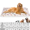 Carpets Pet Sleeping Pad Cat Bed Dog Bed Thickened Pet Soft Fur Pad Blanket Mattress Home Portable Warm Carpet Warm Sleep Cover R230717