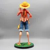 Anime Manga One Piece Rufy Figure Rufy Cappello di paglia Anime Figure Gk 1/4 Figurine grandi di grandi dimensioni 43 cm Statua in PVC Modello Giocattoli bambola Regalo L230717