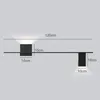 Wall Lamps Modern Living Room Background Lamp El Aisle Designer Minimalist Strip Combination Light Artist Series