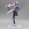 Anime Mangá 26cm Genshin Impact Keqing Figures Anime Figure Keqing Genshin Action Figurine Gk Pvc Statue Modelo Collectable Ornaments Toy L230717