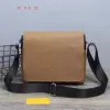 Portafoglio da uomo borse firmate Borsa a tracolla Borsa da uomo in pelle Zaino nero Portamonete Borsa da donna di lusso da 28 cm