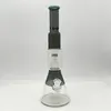 16inch Sliver Fumed Glass Bong Perc Big Glass Bong Groothandel Bong Glassbong Hoge kwaliteit voor volwassene in Home met kom