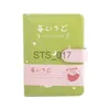 Blocos de Notas Caderno Kawaii Strawberry Planet A6 Caderno Bloco de Notas Diário de Couro Agenda Agenda M17F x0715