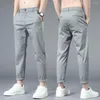 Pantalons pour hommes Toucher la peau Hommes élégants Climatisation Séchage rapide Poches Streetwear