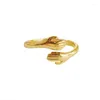 Обручальные кольца ins vintage romantic love gug gust crind hand rand для женщин навсегда регулируемые моды Эстетические украшения