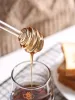 50pcs a lot 15cm Clear Glass Stirrer Stirrers Honey Dipper Spoon Stick for Honey Jar Collect And Dispense Tool Tools 717