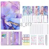 Notepads Notes Saving Money A6 Budget Planner Binder Notebook with Cash Envelopes Budgeting Money Organizer for Budget Binder x0715