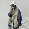 Gilet da uomo Gilet cargo da uomo coreano Utensili moda uomo Giacca senza maniche Hip Hop Sciolto Casual Multi-tasca Primavera all'aperto