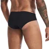 Slip CLEVER-MENMODE Sexy hommes sous-vêtements Ultra mince glace soie hommes slips pénis grande poche glisse Hombre érotique culotte