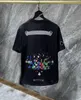 T-shirt Chromees Heart Chrome Tee Street Chaokro Mens Classic Phantom Nv Cross Group Horseshoe Ch Chromees Heart Womens Short 6709