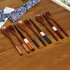 Dinnerware Sets Japanese Style Korean Set Portable Travel Wood Spoon Chopsticks Fork Tableware Cutlery Gifts