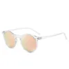 Gafas de sol Elbru Vintage moda mujer marco transparente polarizado colorido lente transparente gafas de sol clásicas sombrillas para hombres 230717