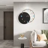Horloges murales nordique grande horloge moderne décor à la maison montres personnalité Art Quartz lumière luxe métal Simple créatif silencieux