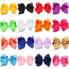 Dziecięce klipsy do włosów miękka tkanina do włosów dziewczęta bb klip solidny kolor mody Hair Accessory prezent 12 cm