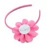 Diademas de flores multicapa de Color sólido, diademas para niñas, hechos a mano nuevos, aro para la cabeza, accesorios para el cabello para niños, accesorios de fotografía