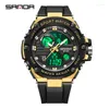 Orologi da polso SANDA Reloj Orologio digitale da uomo Orologi sportivi impermeabili militari Orologio automatico da uomo al quarzo moda uomo