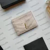 Woman CASSANDRE black real pickup bag designers Leather clutch bag wallet with original box