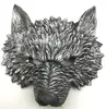 Zapasy imprezowe Wolf Maski Halloween Carnival Soft Wygodne PU 3D Animal Cosplay Mask Mask