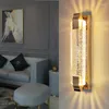 Wandlamp Nordic Luxe Kristal Woonkamer Televisie Achtergrond Licht Villa Trap Slaapkamer Nachtkastje Home Deco Verlichting