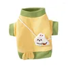 Dog Apparel Winter Clothes Little Cute Hoodies With Shoulder Bag Deco Small Dogs Hoodie Chihuahua Clothing