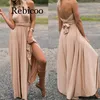 Basic Casual Jurken Sexy Vrouwen Multiway Wrap Convertible Boho Maxi Club Red Dress Bandage Long Dress Party Bridesmaids Infinity Robe Femme 230715