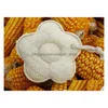 Brosses de bain Éponges Épurateurs Naturel Loofah Serviette Sécurité Non Toxique Élastique Bébé Outils De Nettoyage Écologique Forme De Fleur Luffa Dhhnz