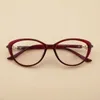 Sonnenbrille Cat Eye Lesebrille Frauen Vintage Anti Blaues Licht Männer Optische Brillen Rahmen Weibliche Rot Schwarz Brillen