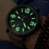 Horloges Quartz Horloges Voor Mannen Trendy En Waterdicht Lichtgevend Horloge Grote Wijzerplaat Paar Sport Student Relogios Masculino
