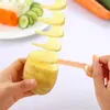 Trancheuse à spirale de carottes de haute qualité modèles de coupe de cuisine coupe-pommes de terre accessoires de cuisine Gadgets pour la maison GB684224H
