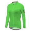 Racing Vestes À Manches Longues Route Jersey Vélo Femme Vêtements VTT Chemise Cyclisme Top Motocross Porter Fitness Manteau Vert Veste Poche Pull