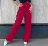 Scene Wear Ballroom Dance Tops Pants Women Practing Clothes Black Puff Kort ärmar Bodysuit Red Latin Trousers Adult Dancewear DNV18088