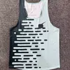 Tanktop für Herren, Tech-Designer-Tanktop, schnell trocknende Trainingsweste, Laufsport, ärmellose Weste, modische, lässige Sportweste