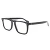 Occhiali da sole Rockjoy Tartaruga Occhiali da vista Montatura Uomo Uomo Anti Luce blu -250 200 Riflessione Occhiali da vista Acetato Nero