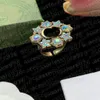Unisex Crystal Designer open Ring Simple Designer Adjustable Gold-plated Ring Stainless Steel Cuban Link Gold Color Punk Rings