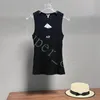 T-shirts en tricot de luxe pour femmes Summer Long Style Designer Clothes Women Lowe Brand Cotton Tshirt Top Quality Made in Portugal All Logo Print Fast Shipping