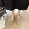 Sapateiros sapatos de vestido designer retrô apontado dedo dedo de pé de dedo multa tênis de balé lady ladra elegante apartamento