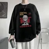 هوديز الرجال Makima anime Sweatshirts Chainsaw Man Manga Graphic Winter Eversize Women Long Sleeve Top Men Pullover tracksuit زوجين