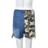 NOUVEAU Designer Denim Shorts D'été Femmes Camouflage Shorts Casual Jeans Personnalisés Casual Pantalon Court Street Wear En Vrac En Gros Vêtements 10028