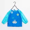 Cartoon Baby Bibs Водонепроницаемые с длинным рукавом кормление для кормления надушки для розыгрыша детская картина рисование для детей подарок на день рождения L230620