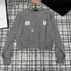 Sweaters Knitted Pullover Top Designer Jumper Women Fashion Solid-Color Clothing Letters Decoration Loose Comfortable Knitwear Designers Sweater Womens