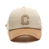 Ball Caps Mountain Diboy Baseball Cap For Man Embroidery Letter Stick Splicing Outdoor Travel Sunscreen Shading Snapback Gorras Hombre