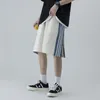 Män shorts simma shorts designer mens t skjortor tryckt kvinnor bomullscaster casual löst passande sportbröst basketbyxor med split ändar s-5xl