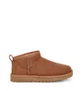 Mulheres quentes Ultra Mini botas de neve Shearling Bootie Casual Macio e confortável manter as botas quentes sapatos com saco de cartão Presentes bonitos